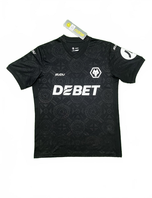 Wolverhampton 25/26 Sudu Goalkeeper Jersey - Black - Fan Version