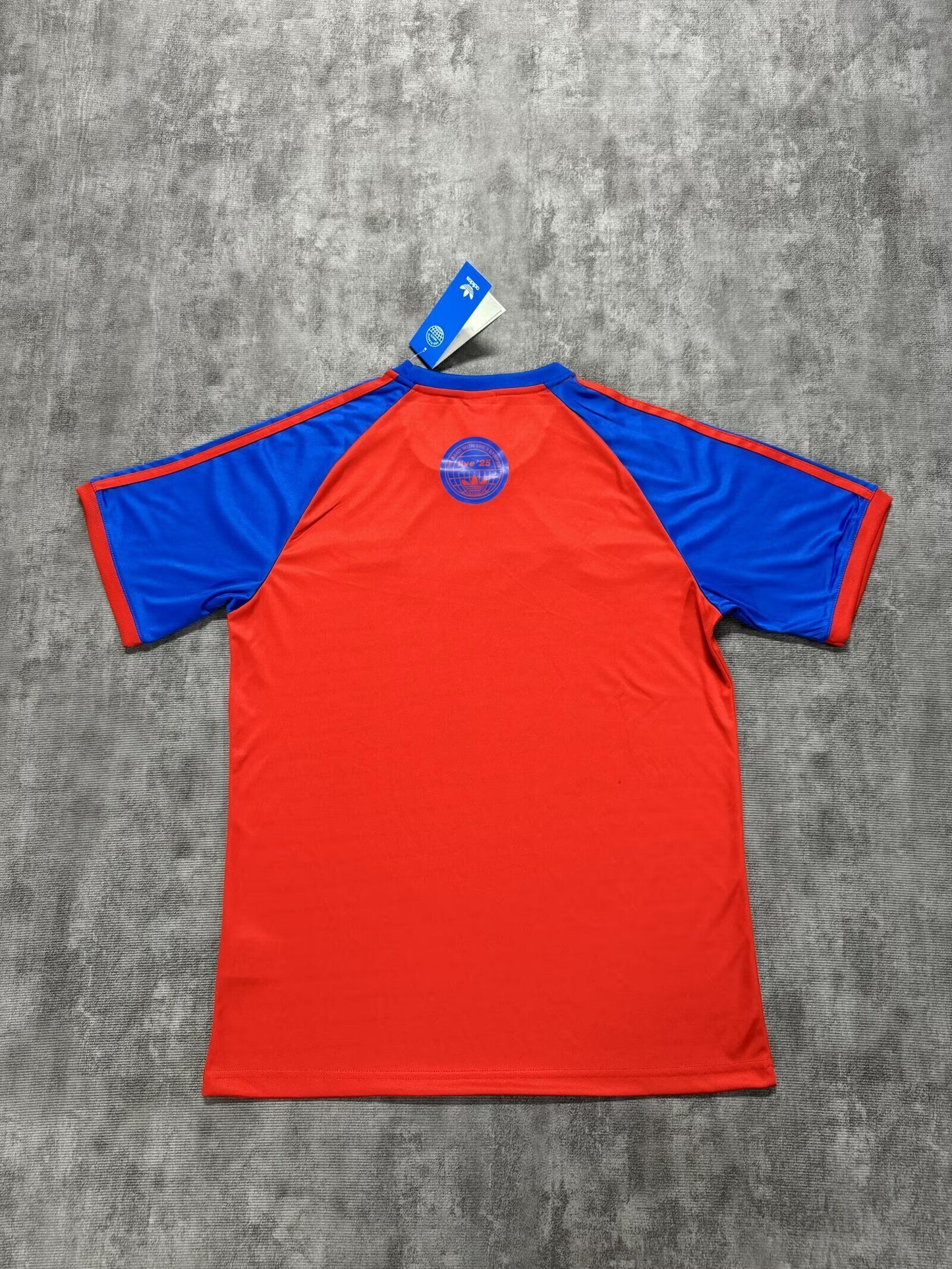 Adidas X Oasis 25/26 Band Football Jersey - Red/Blue