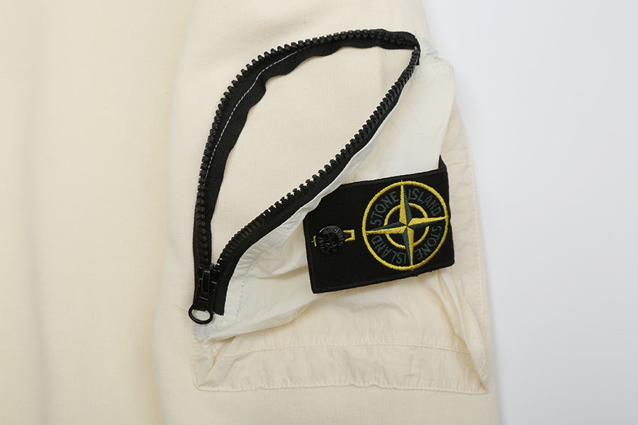 Stone Island Zip Sleeve Pocket Sweatshirt