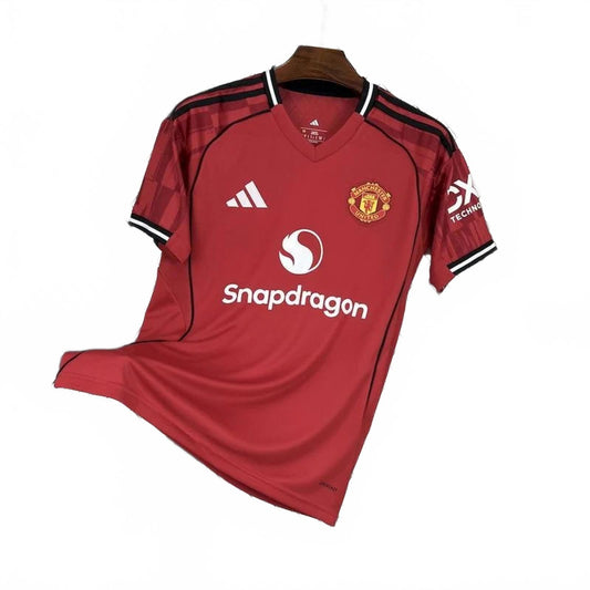 Manchester United 25/26 Adidas Home Shirt - Fan Version
