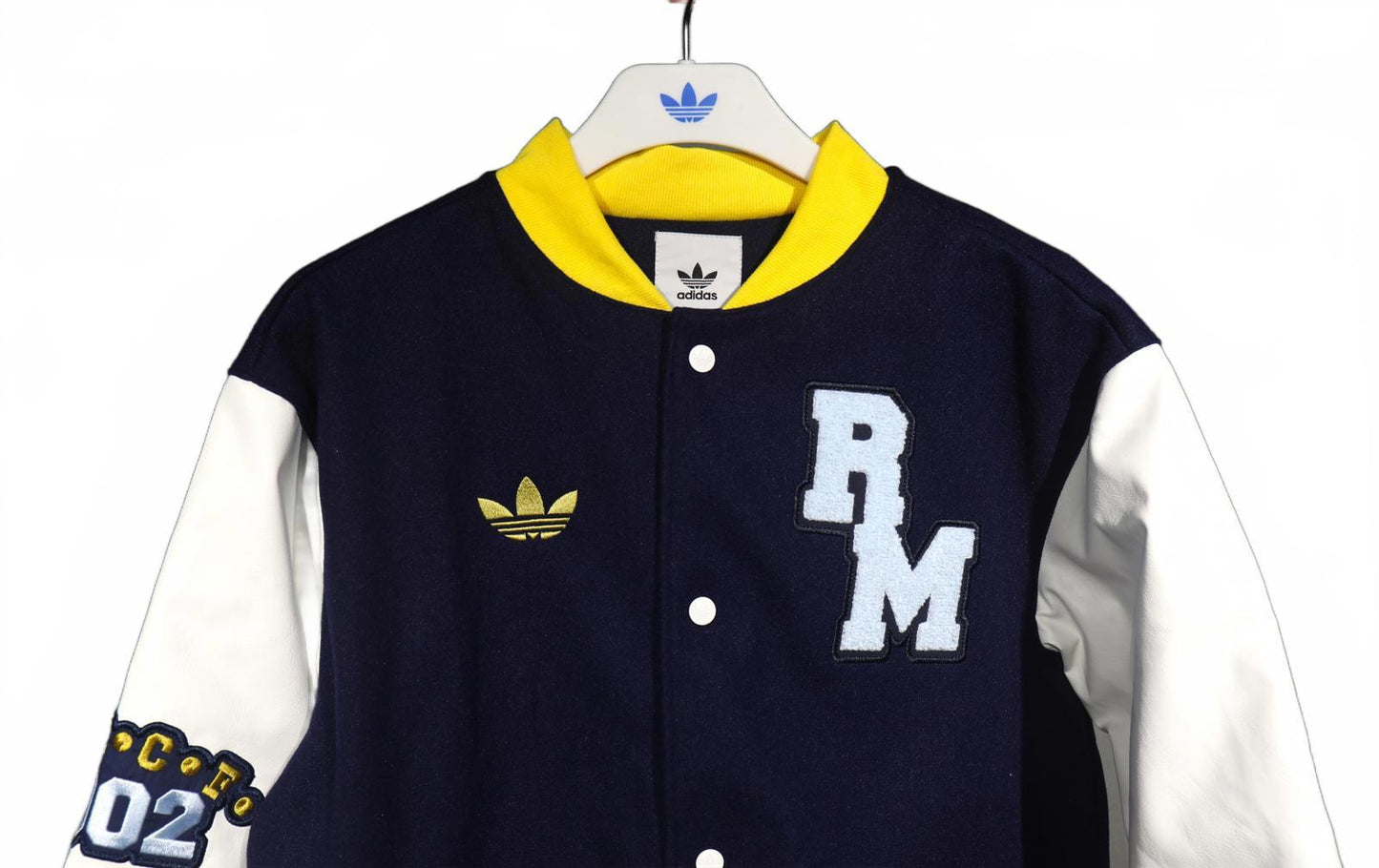 Real Madrid VRCT Adidas Originals Jacket - Black & White