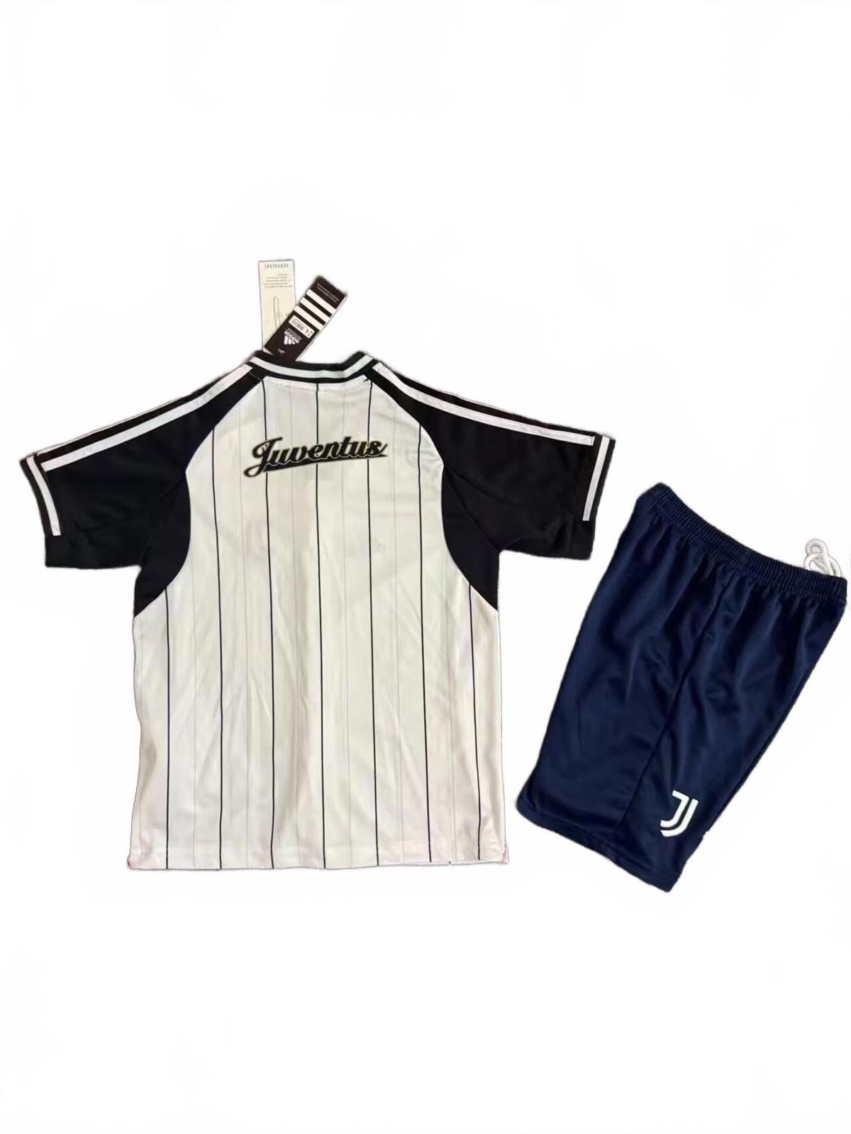 Juventus FC Adidas 25/26 Kids Baseball Kit