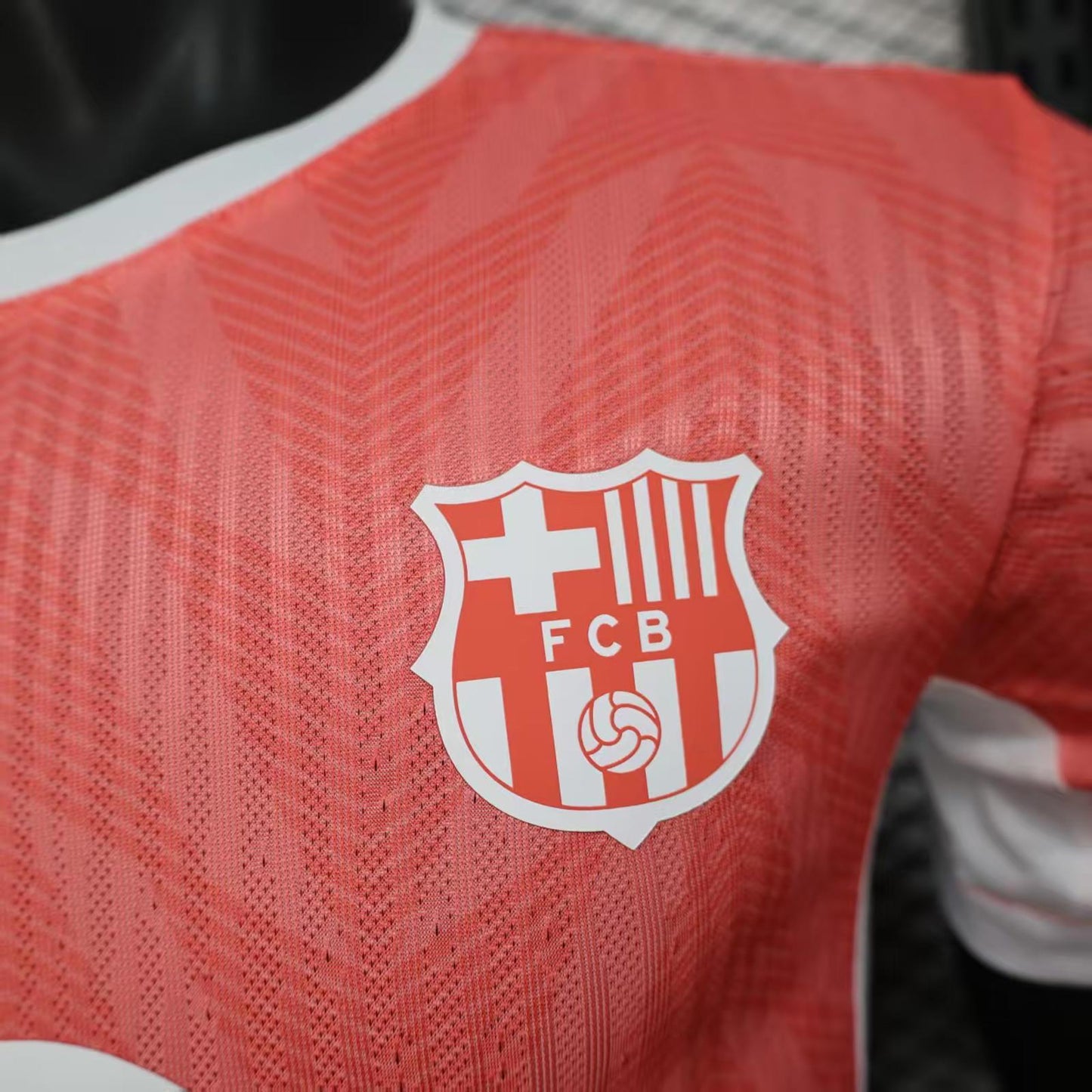 Barcelona 25/26 Nike Special Edition Jersey - Coral - Player Version