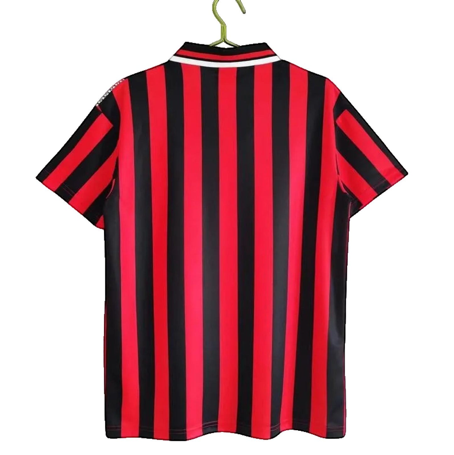 Manchester City 94/96 Umbro Retro Away Jersey - Red & Black