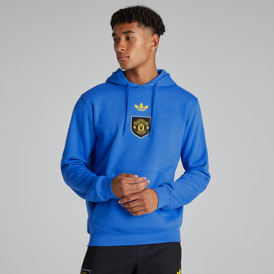 Manchester United x adidas LFSTLR Hoodie Blue