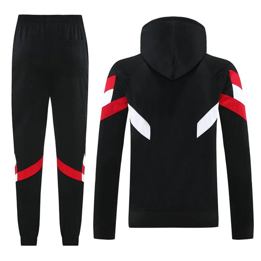Manchester United LFSTR Adidas Originals Tracksuit - Black & Red