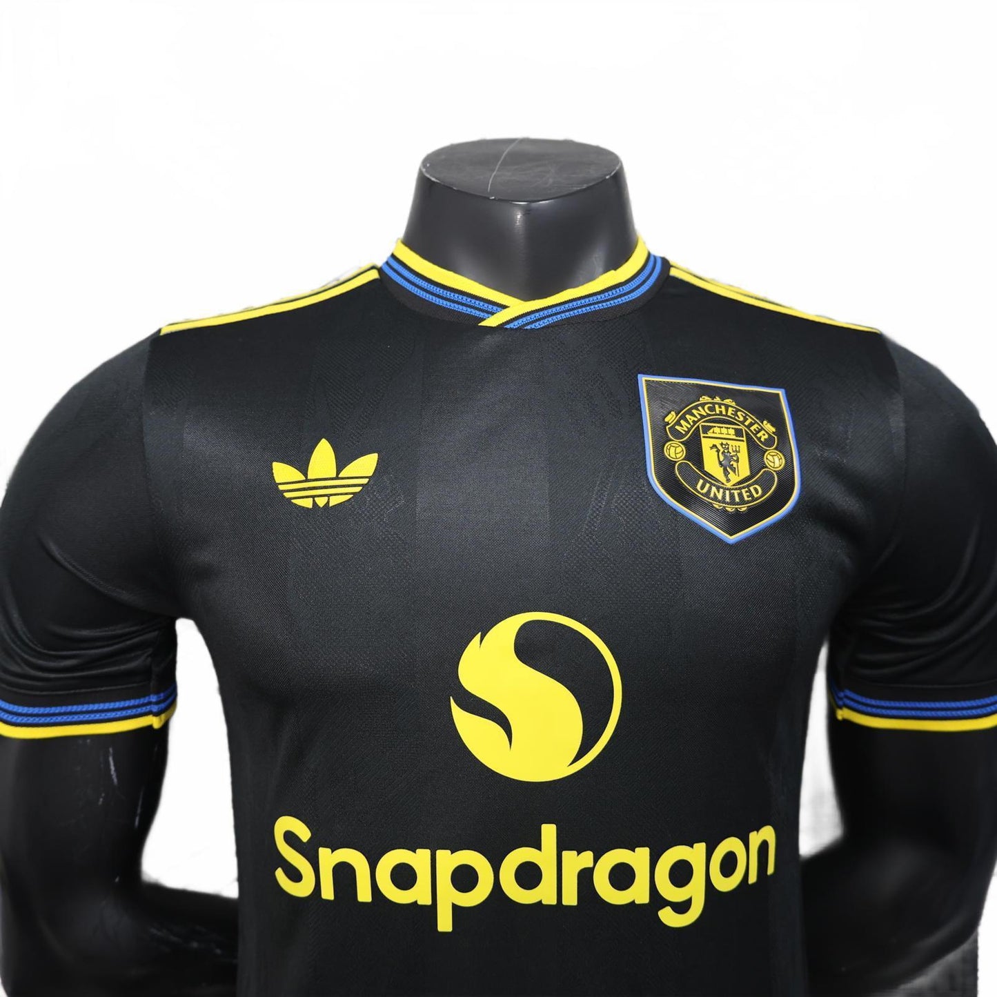 Manchester United 25/26 Adidas Third Jersey - Black- Player Version