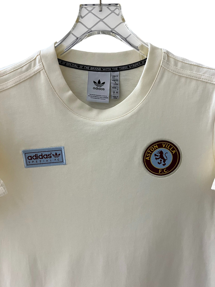 Aston Villa x Adidas SPZL FC - T-Shirt - White