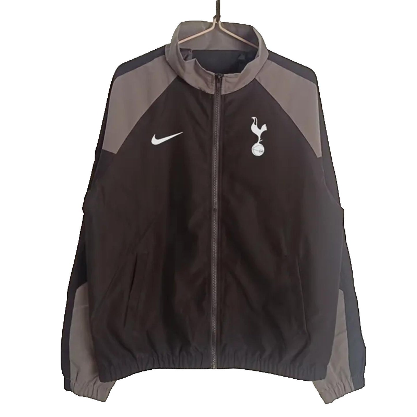 Tottenham Hotspur 25/26 Nike Windbreaker - Black & Grey