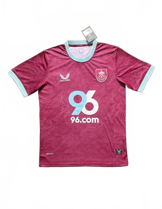 Burnley 25/26 Castore Home Jersey - Claret - Fan Version