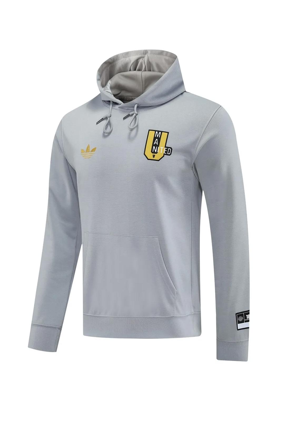 Manchester United VRCT Adidas Originals Tracksuit - Grey