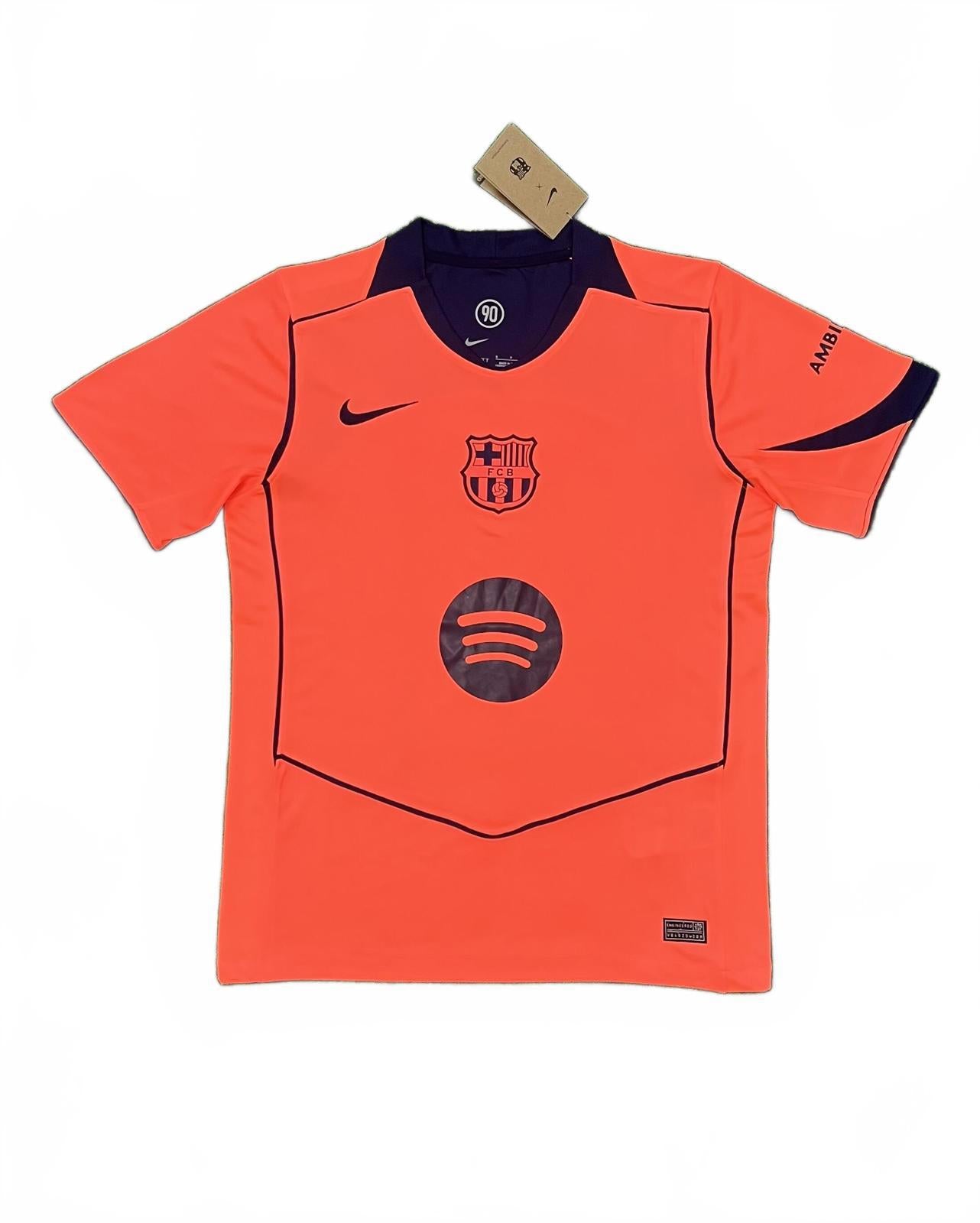 Barcelona 25/26 Nike Away Jersey - Orange - Fan Version