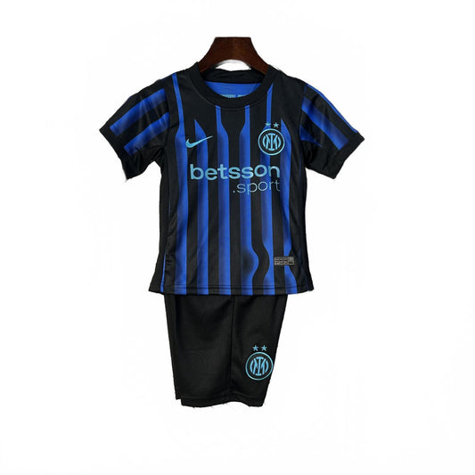 Inter Milan Nike 25/26 Kids' Home Kit - Size 16 - 2/4 Years - Inc Socks