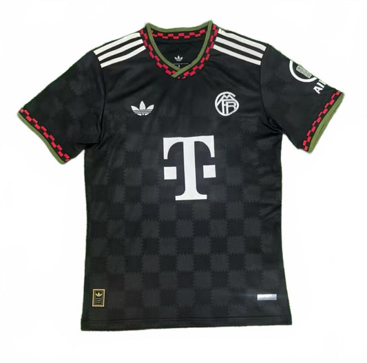 Bayern Munich 25/26 Adidas Third Jersey - Black - Fan Version