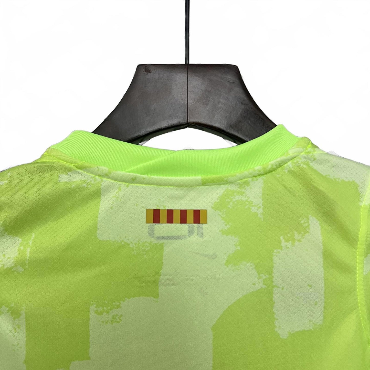 Barcelona 25/26 Nike Kids Kit - Neon Green - Inc Socks