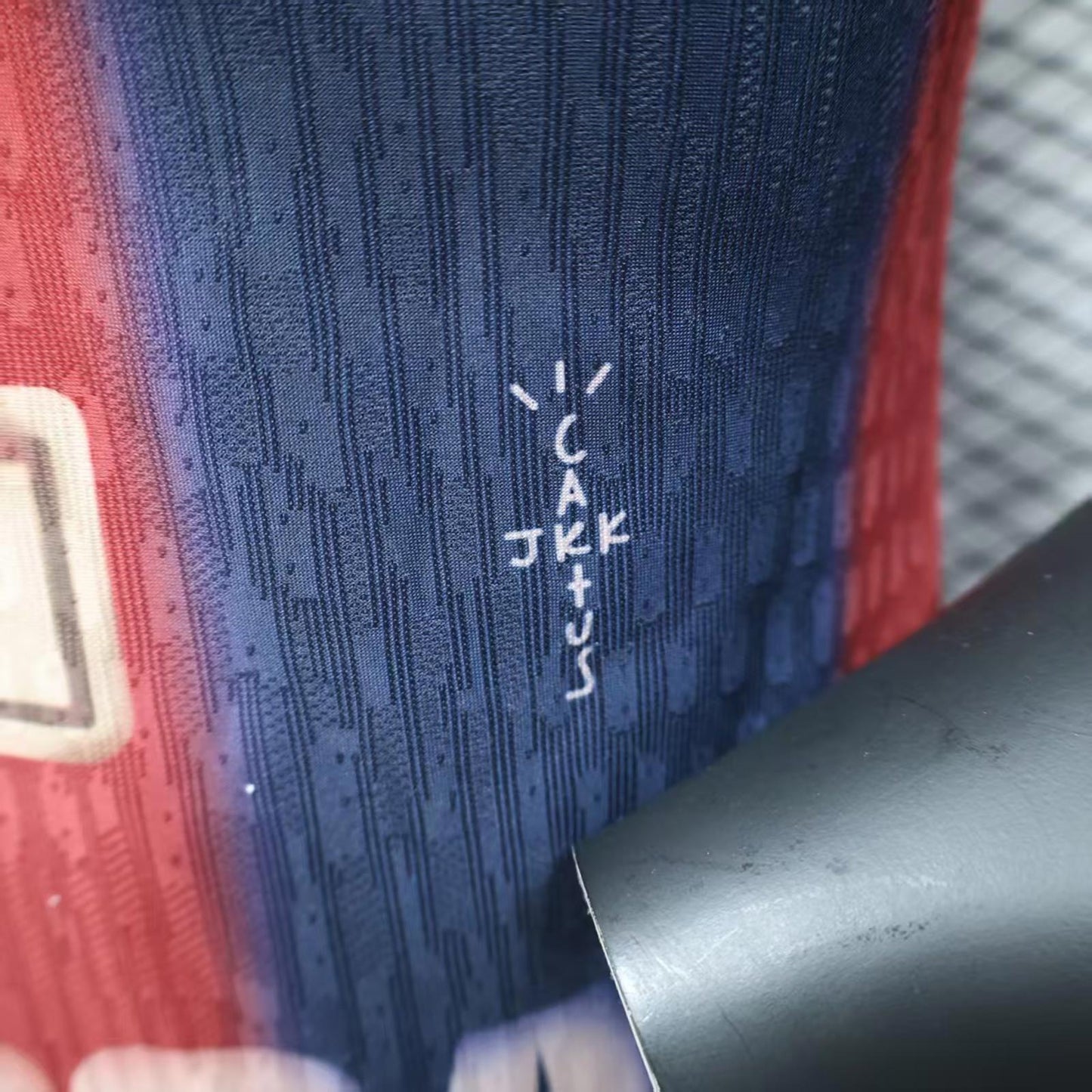 Barcelona x Cactus Jack Nike Players Version Skeleton Jersey