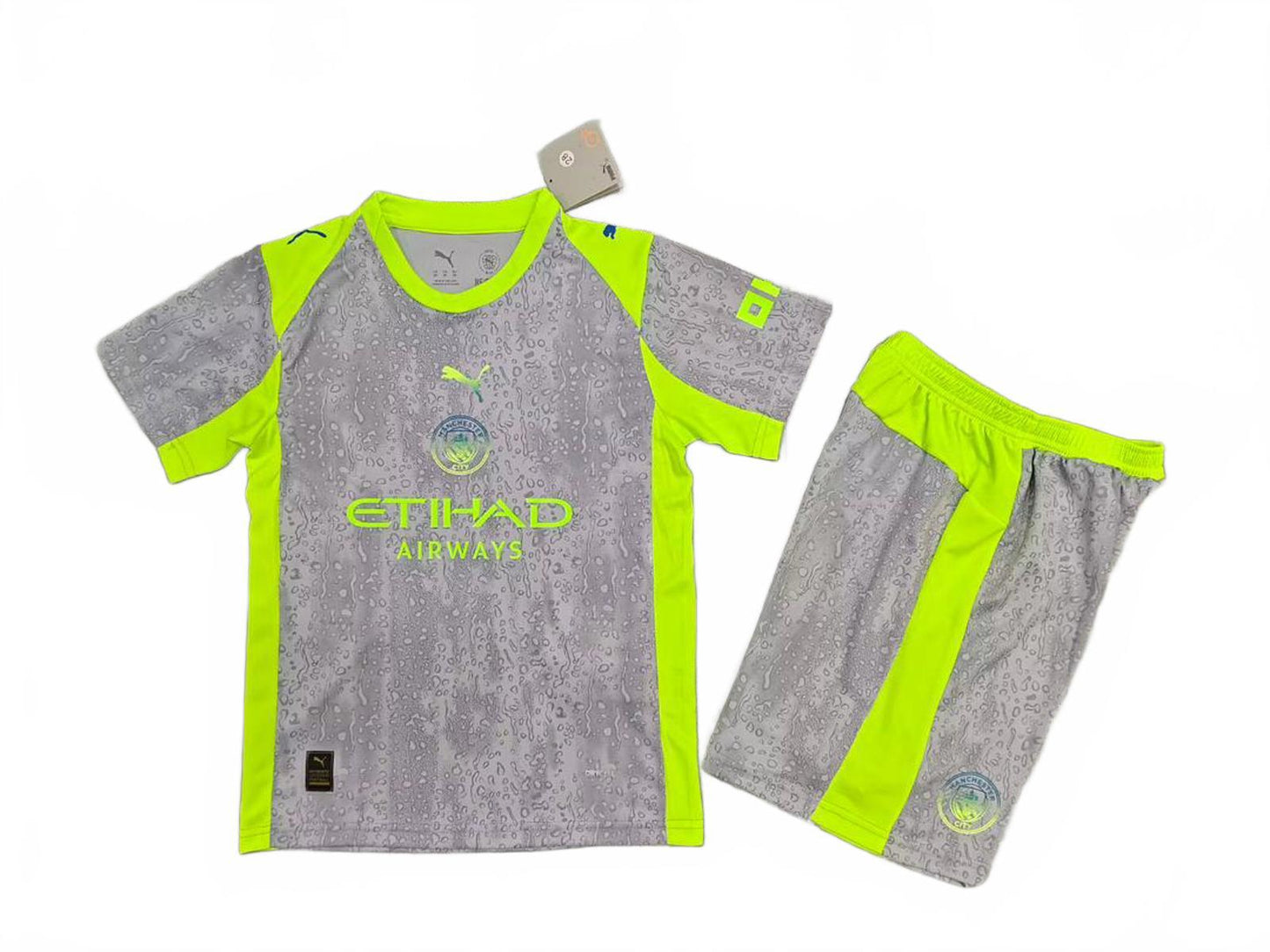 Manchester City Puma 25/26 Kids Third Kit - Inc Socks