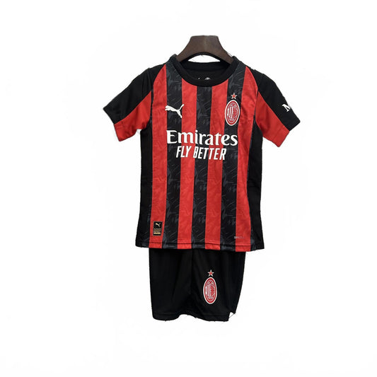 AC Milan 25/26 Home Kids Football Kit - Puma - Inc Socks