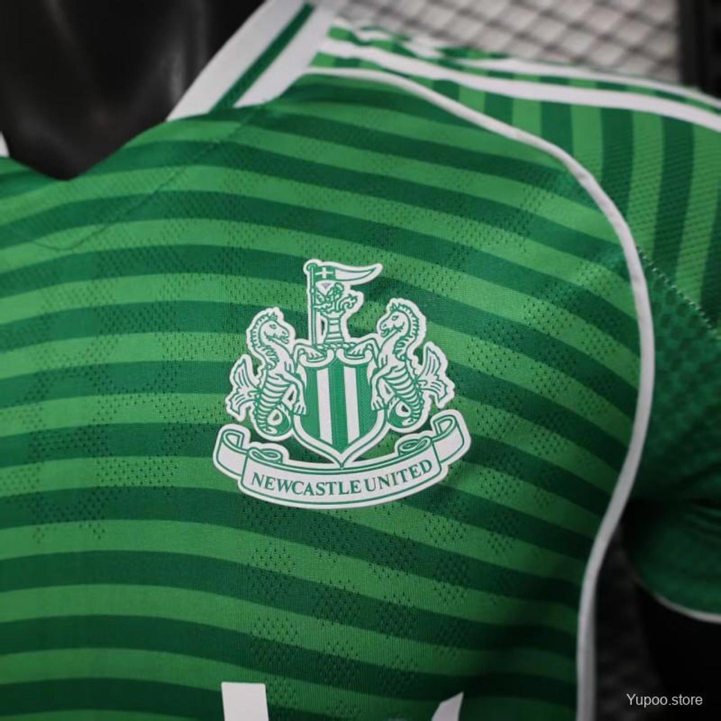 Newcastle 25/26 Adidas Away Jersey - Green - Player Version