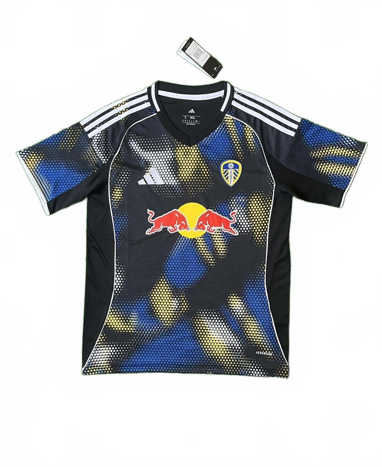 Leeds 25/26 Adidas Third Jersey - Black - Fan Version