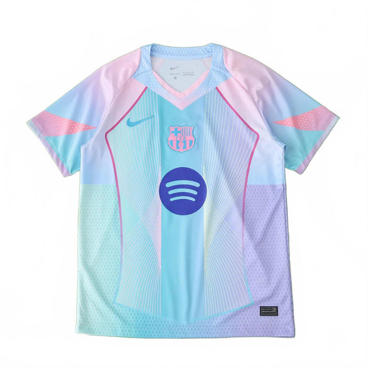 Barcelona 2025 Nike Special Edition Fan Jersey – Light Blue