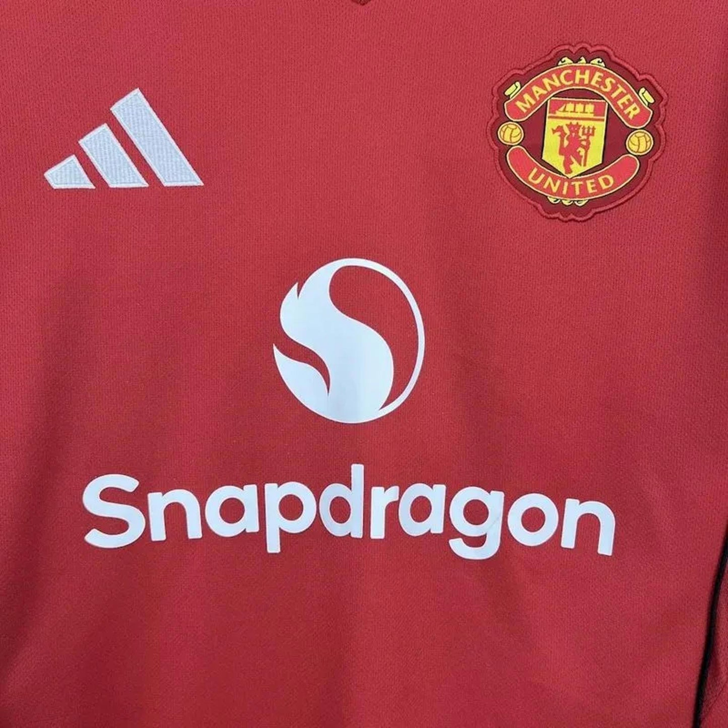 Manchester United 25/26 Adidas Home Shirt - Fan Version