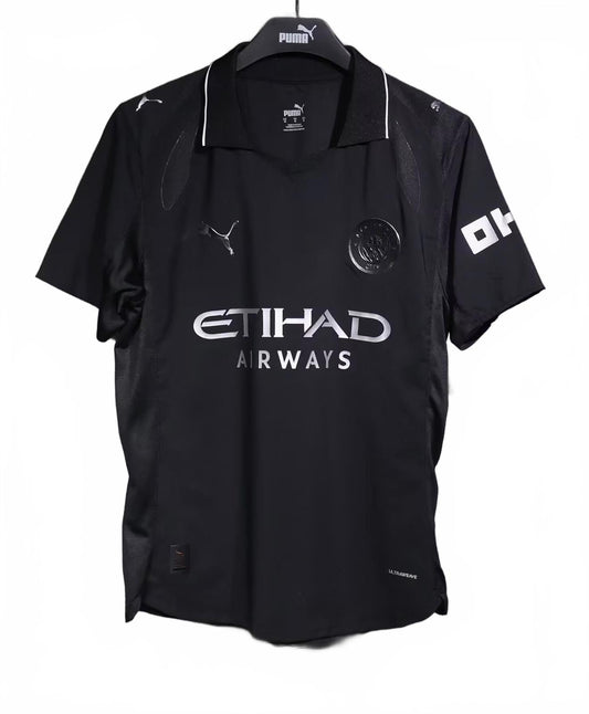 Manchester City 25/26 Puma Away Jersey - Black - Fan Version