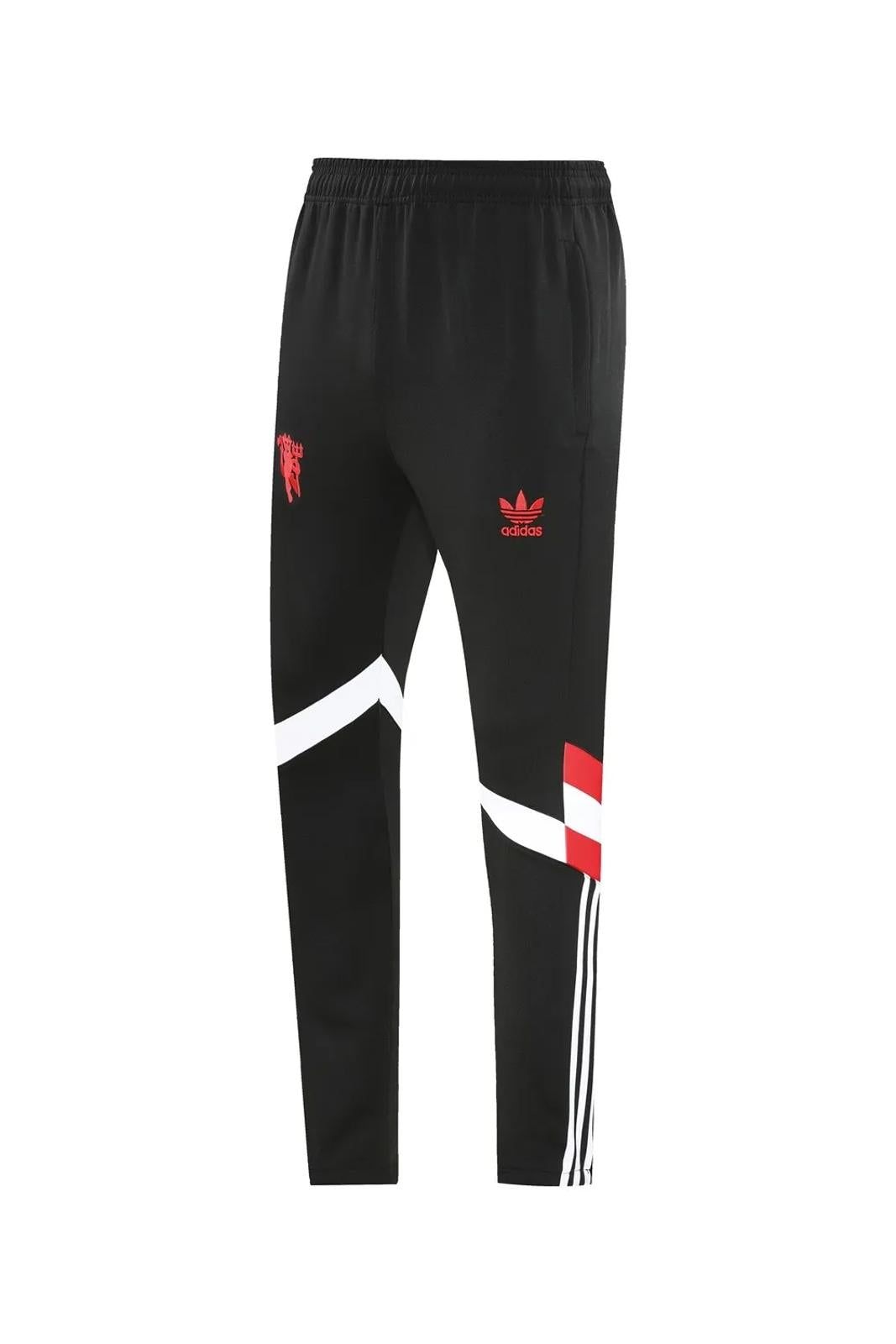 Manchester United LFSTR Adidas Originals Tracksuit - Black & Red