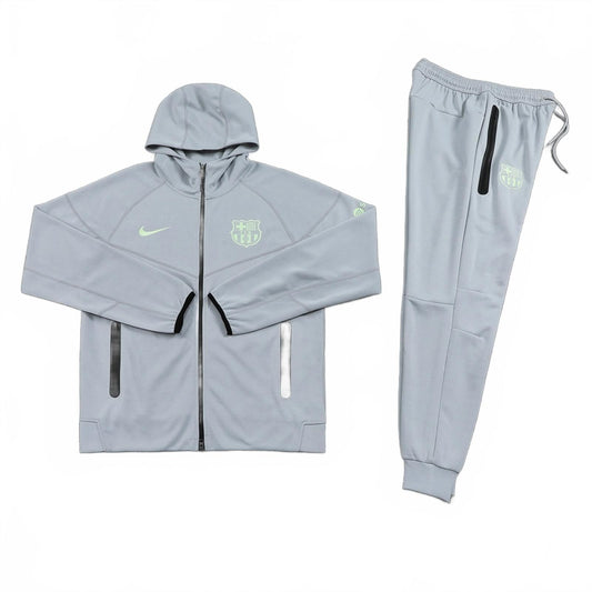 Barcelona Nike Tracksuit - Grey