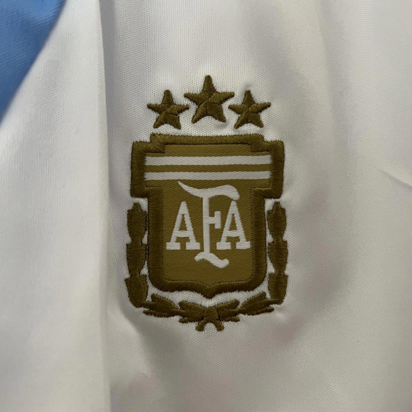 Argentina 2024 Adidas Kids Home Kit  - White & Light Blue - Inc Socks