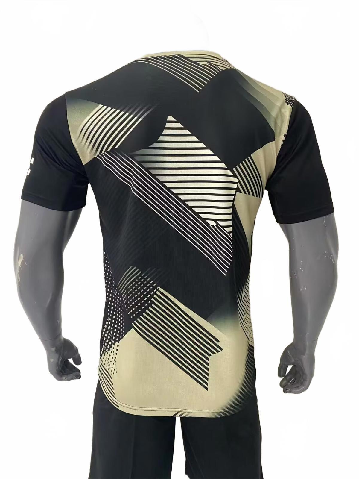Manchester City 25/26 Puma Concept Jersey - Geometric Black & Beige