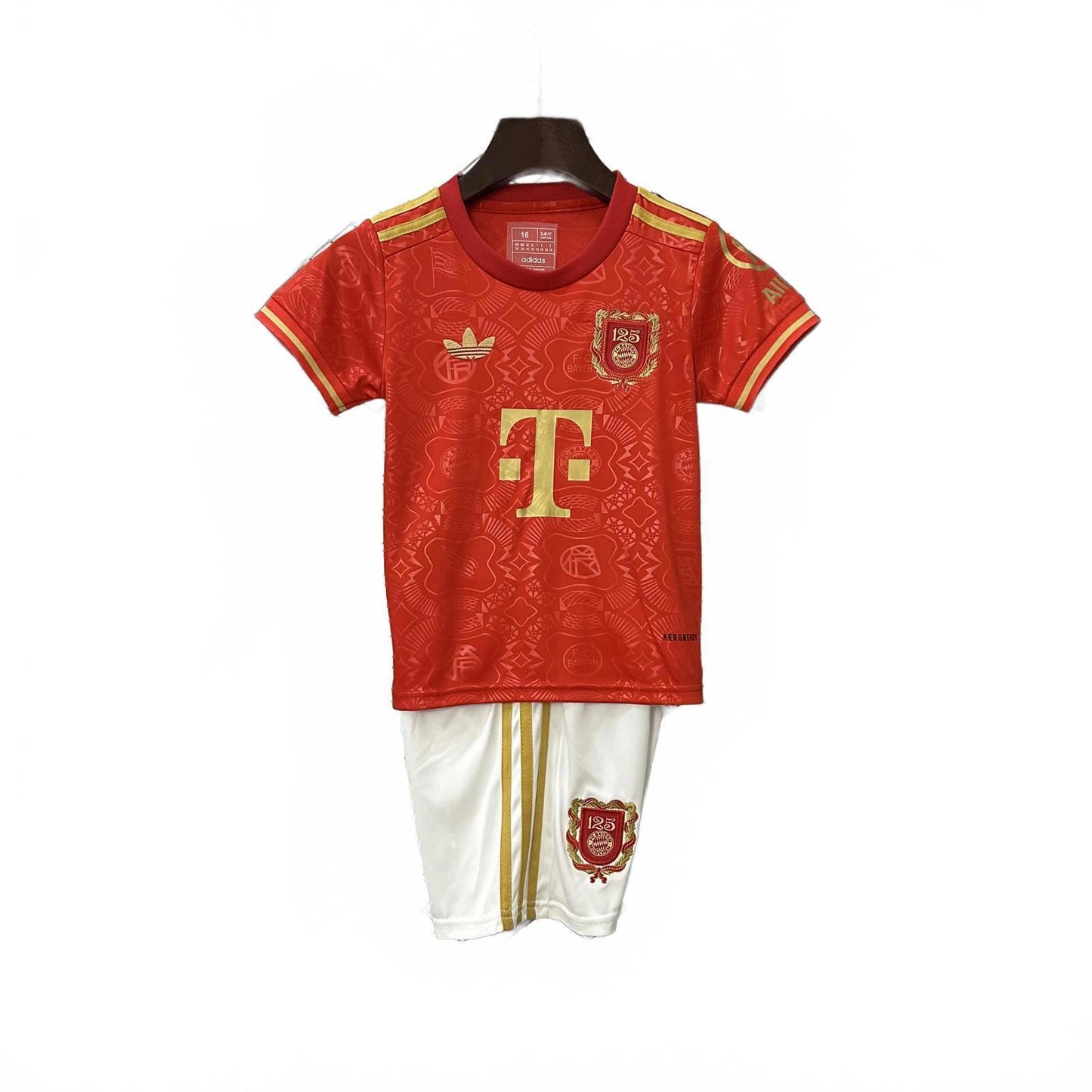 Bayern Munich 25/26 Adidas Kids 125 Years Kit - Size 16 2/4 Years Inc Socks