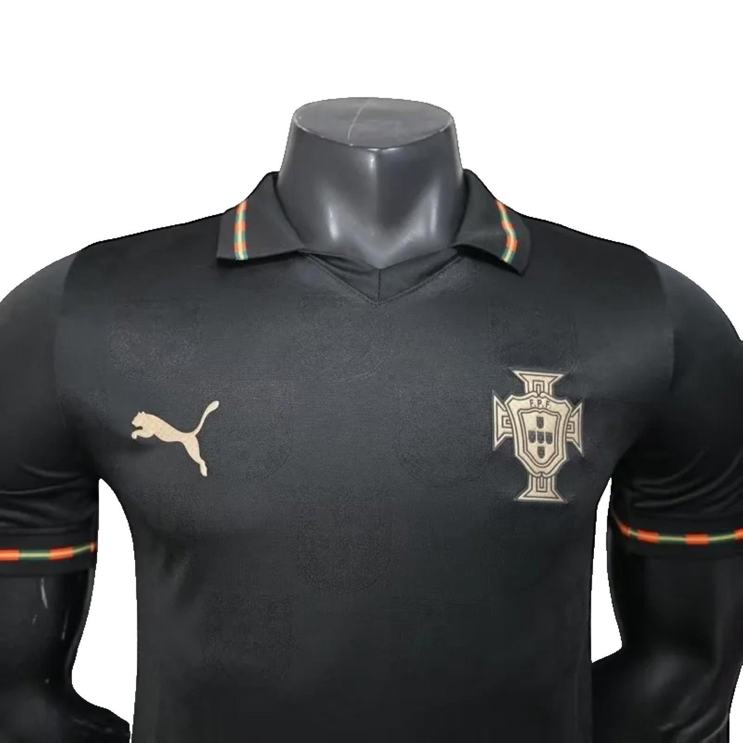 Portugal 2026 Nike Puma Away Shirt - Black - Player Version