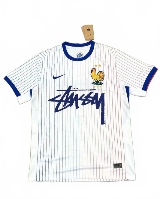 France Stüssy x Nike Away Football Jersey – Limited Edition - Size Large