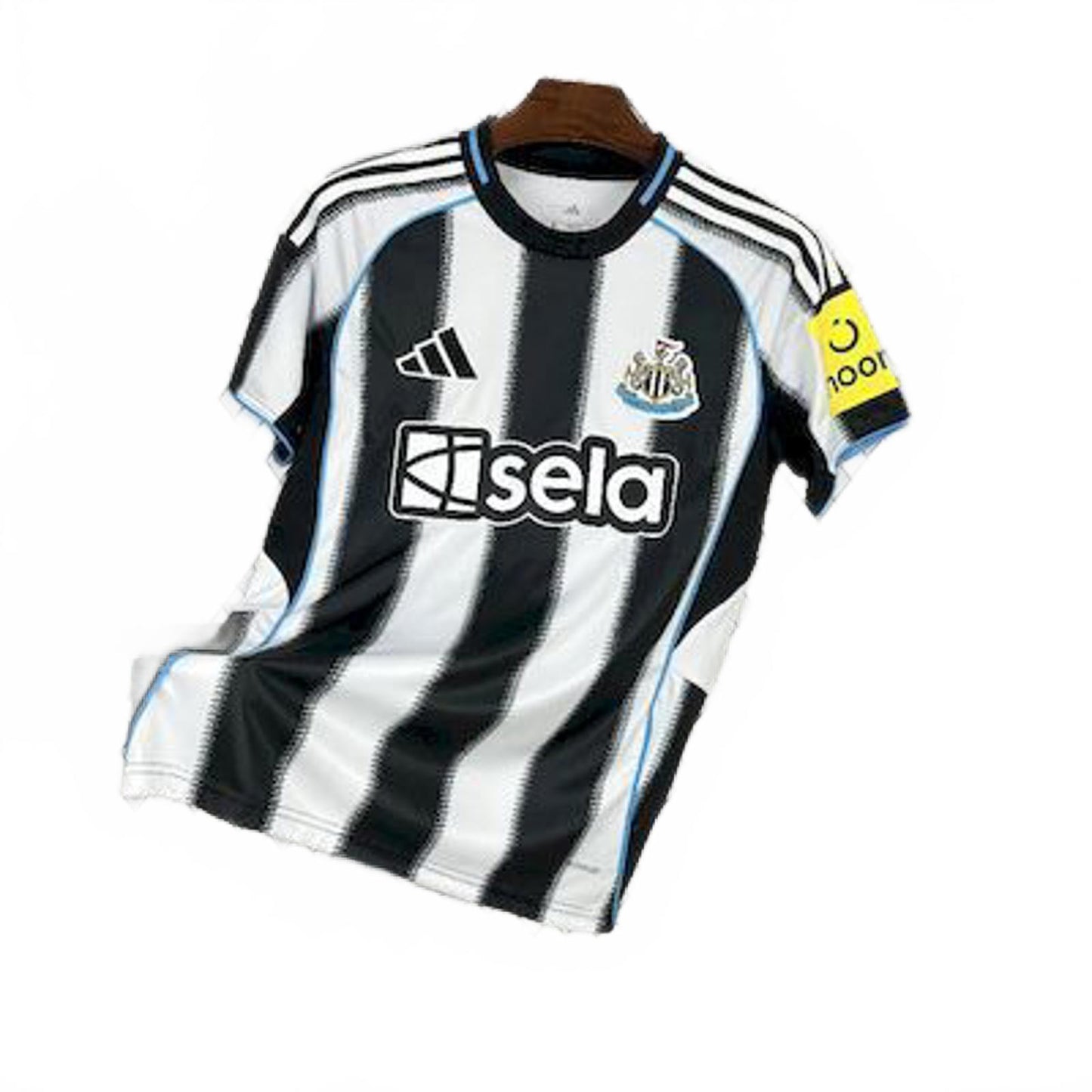 Newcastle 25/26 Adidas Home Jersey - Black - Fan Version