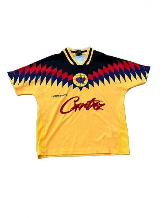 Corteiz RTW Jersey – Yellow Zigzag Edition
