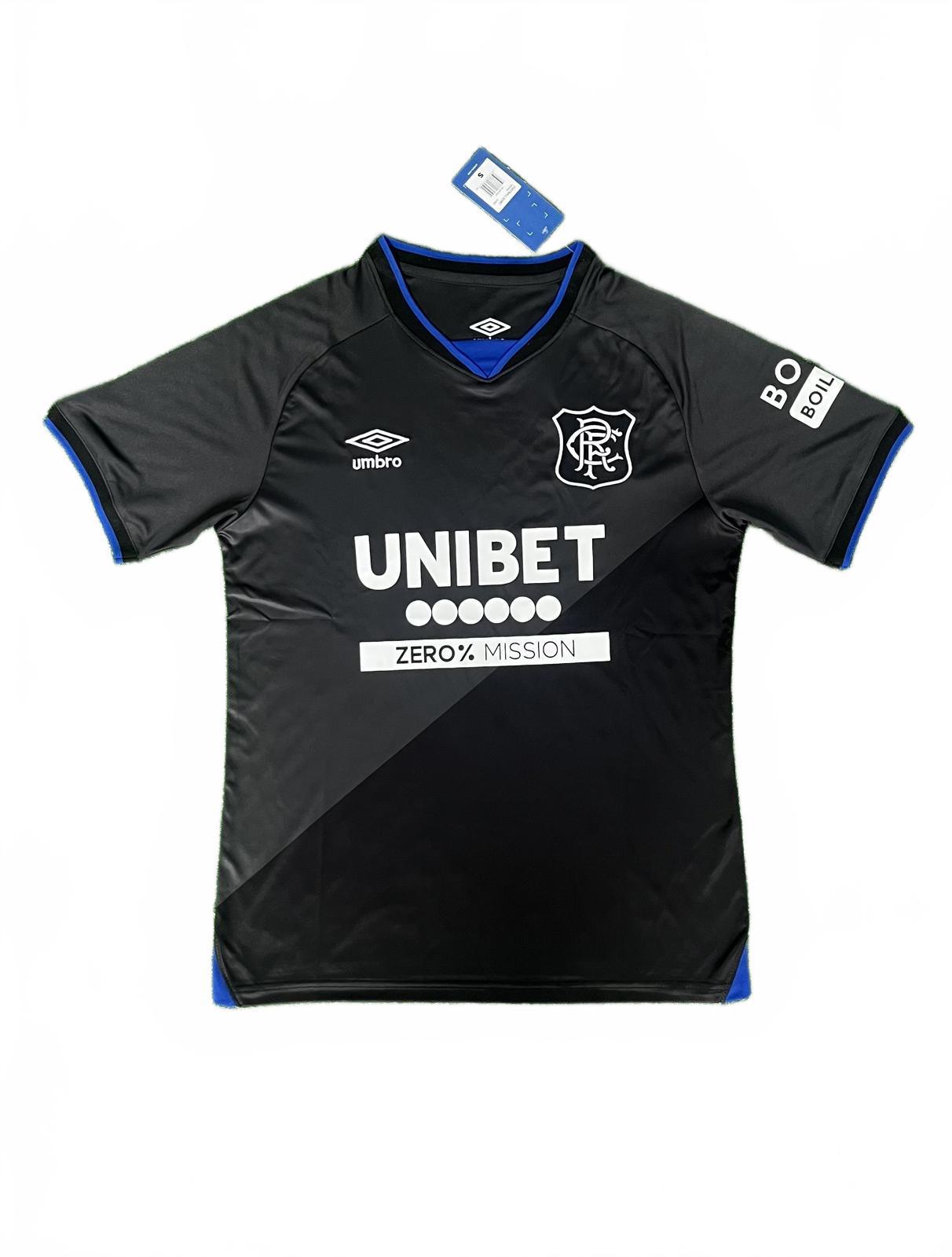 Rangers 25/26 Umbro Third Jersey - Black - Fan Version