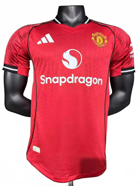 Manchester United 25/26 Adidas Home Shirt - Player Version