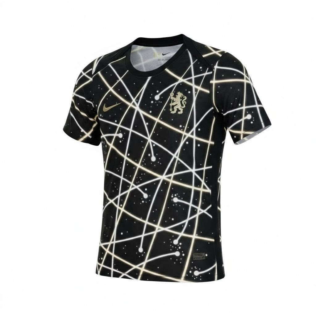 Chelsea FC 25/26 Nike Pre Match Jersey - Black - Fan Version