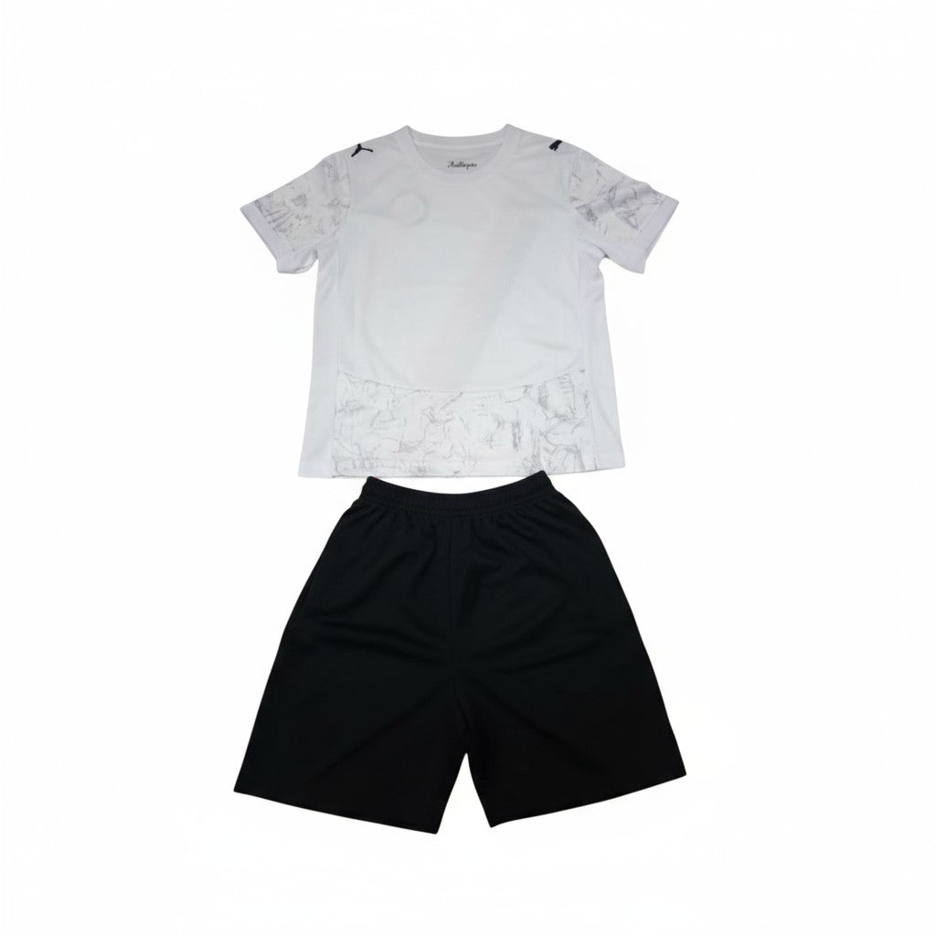 Manchester City Puma 25/26 Kids Away Kit - Inc Socks