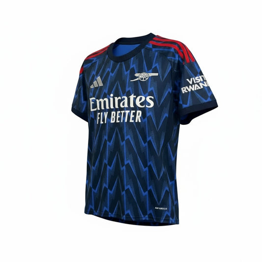 Arsenal 2025/26 Adidas Away Jersey - Navy Blue - Fan Version