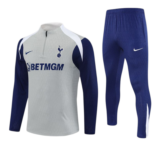 Tottenham Hotspur 25/26 Nike Kids Tracksuit – Grey & Navy