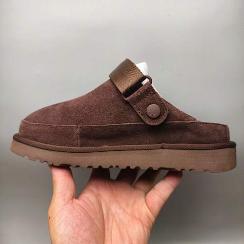 UGG Women’s Slingback Suede Slippers – Brown