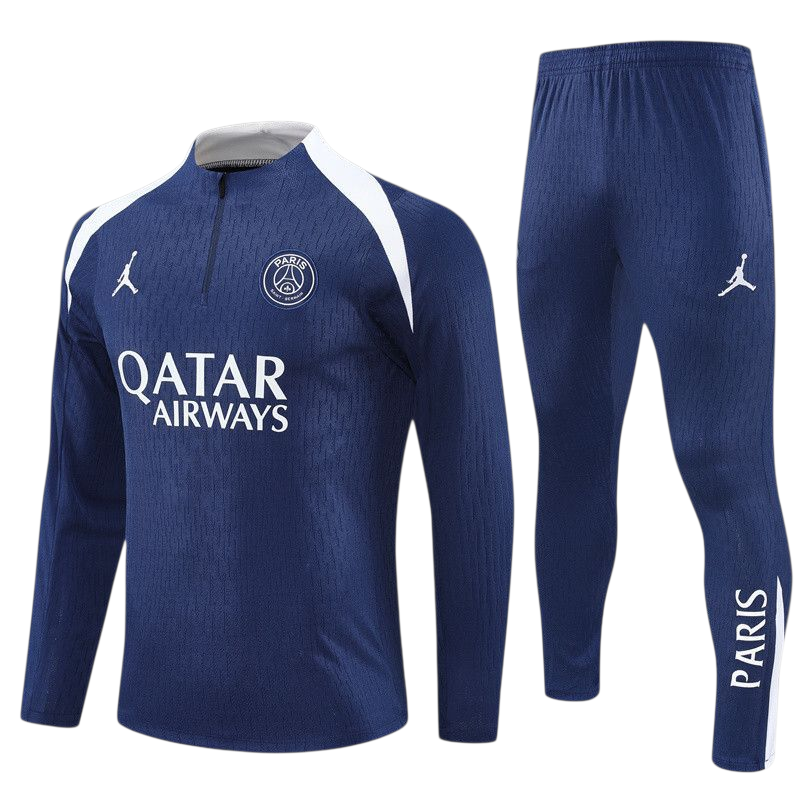 Paris Saint-Germain 25/26 Jordan Kids Tracksuit – Navy & White