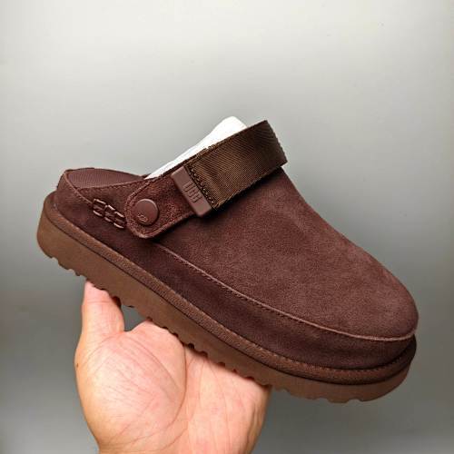 UGG Women’s Slingback Suede Slippers – Brown