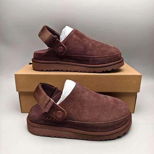 UGG Women’s Slingback Suede Slippers – Brown