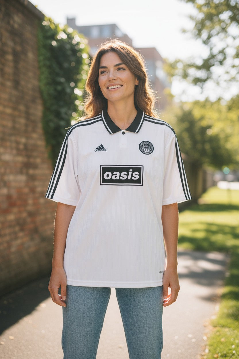 Adidas X Oasis 25/26 Band Football Jersey - Light Blue