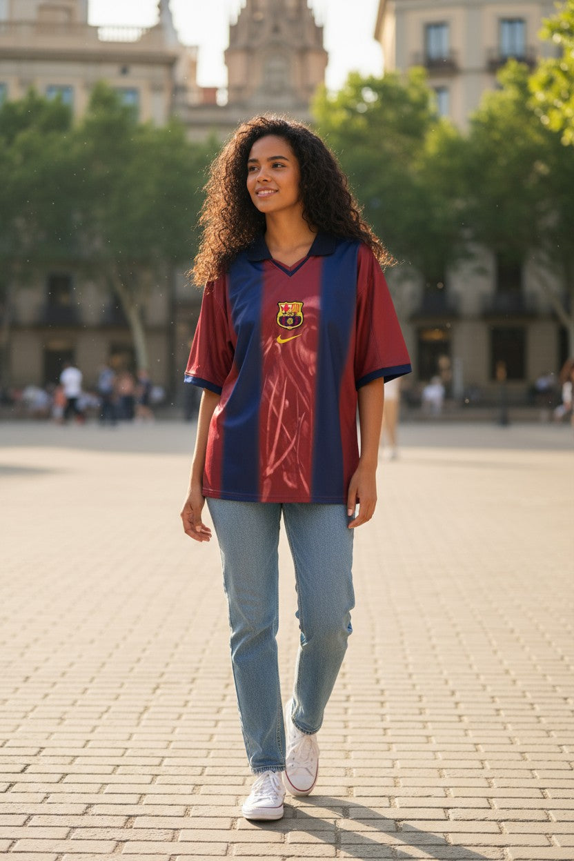 Barcelona x Cactus Jack Nike Special Edition Skeleton Jersey