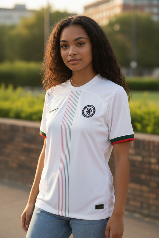 Chelsea FC 25/26 Nike Away Jersey - White - Fan Version